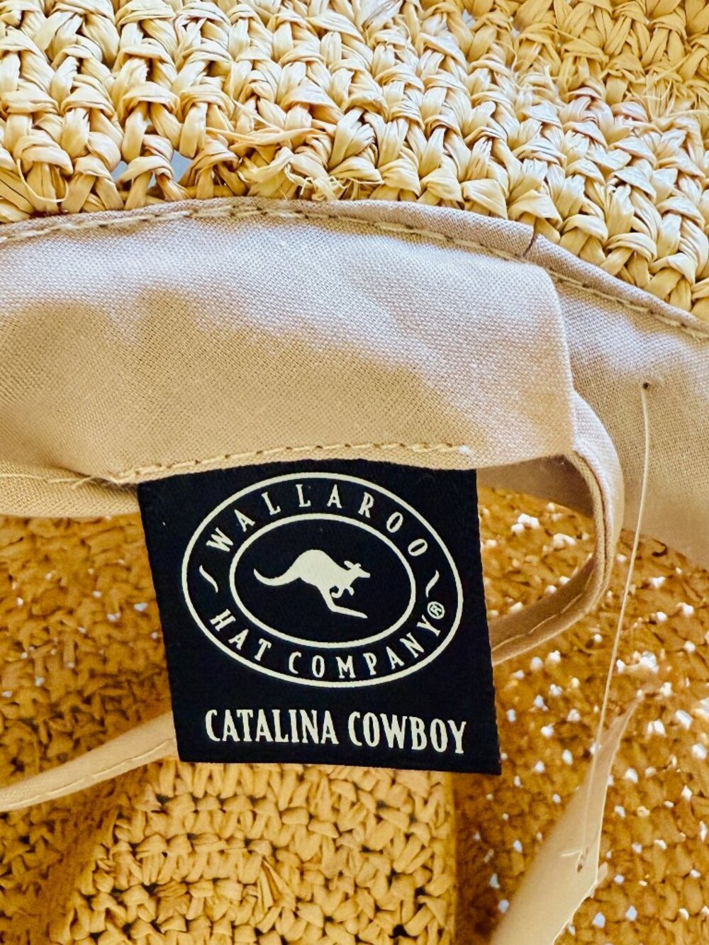 Wallaroo Hat Company 'Catalina Cowboy' Raffia Hat - NWT - Picture 6 of 7